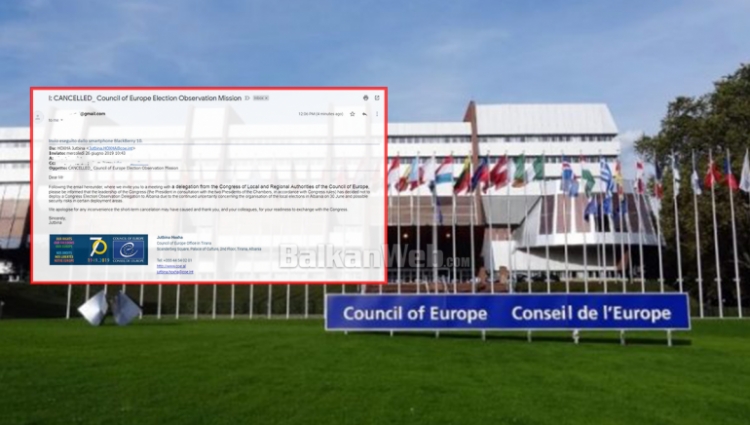 ZGJEDHJET/ Këshilli i Evropës anulon delegacionin e vëzhguesve për shkak të pasigurisë në disa zona