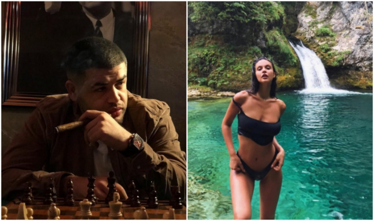 Modelja seksi Oriola Marashi poston foton e rrallë, komenti i Noizy-t është epik [FOTO]