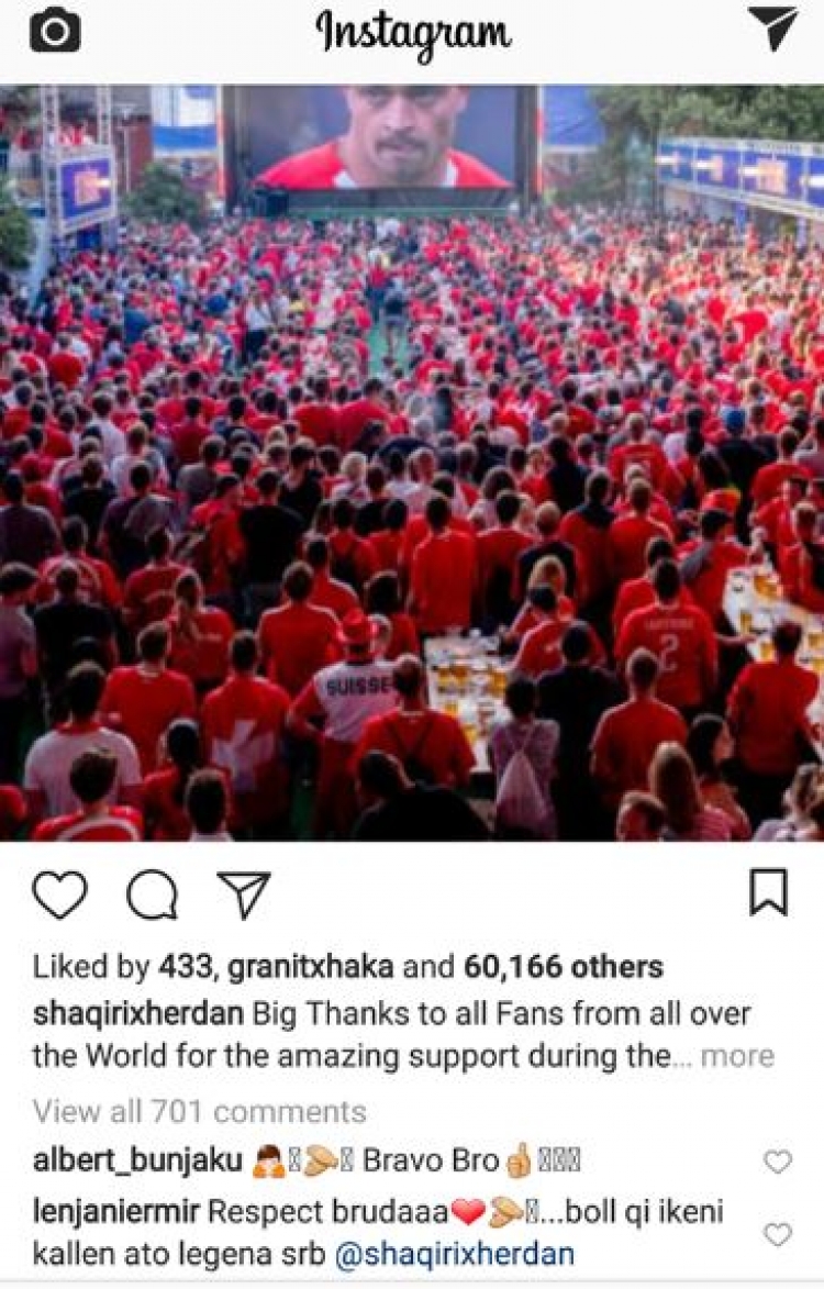 Rusi 2018/ Lenjani: ''Respekte bruda! Mjafton që i keni mposhtur ata legenat serbë''