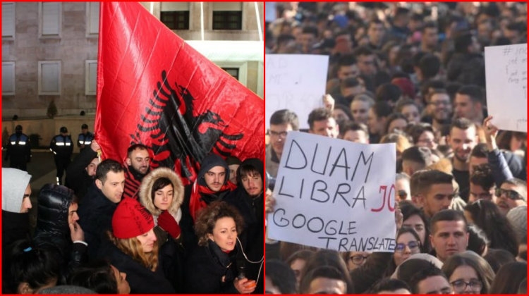 PROTESTA e STUDENTËVE bën bujë! Vjen një mbështetje tjetër nga shoqata e njohur ndërkombëtare [FOTO]