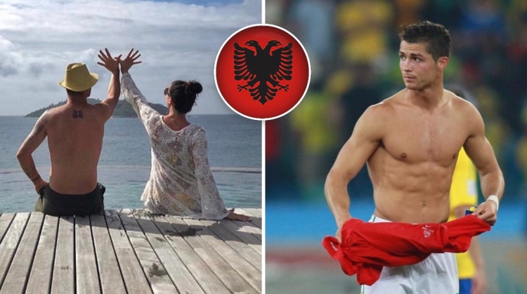 Ylli shqiptar poston këtë FOTO me Cristiano Ronaldon dhe ka dy fjalë për t'i thënë!