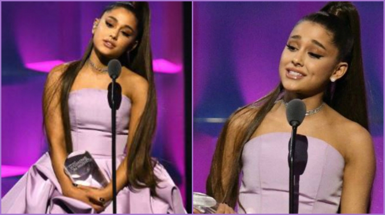 Ariana Grande nderohet me çmimin 'Artistja e vitit'. Por ajo shprehet se 2018-ta është viti më i keq i jetës…[FOTO]