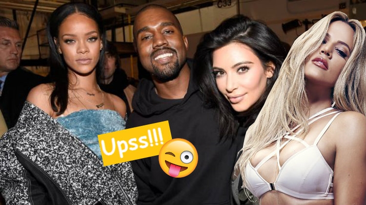 MAT! Rihanna dhe Kanye West bëjnë 'XING', ndërsa Kim K me Khloe Kardashian. I shihni këtu ... [FOTO]
