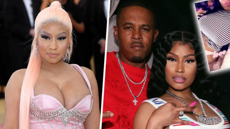 Mos e besoni po deshët, por Nicki Minaj njofton martesën dhe shtatzaninë[FOTO]