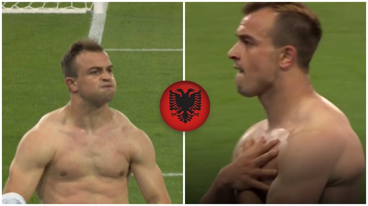 Serbët “luajnë mendsh”! Shaqiri i jep fitoren Zvicrës, feston me SHQIPONJË dhe u tregon muskujt! [VIDEO]