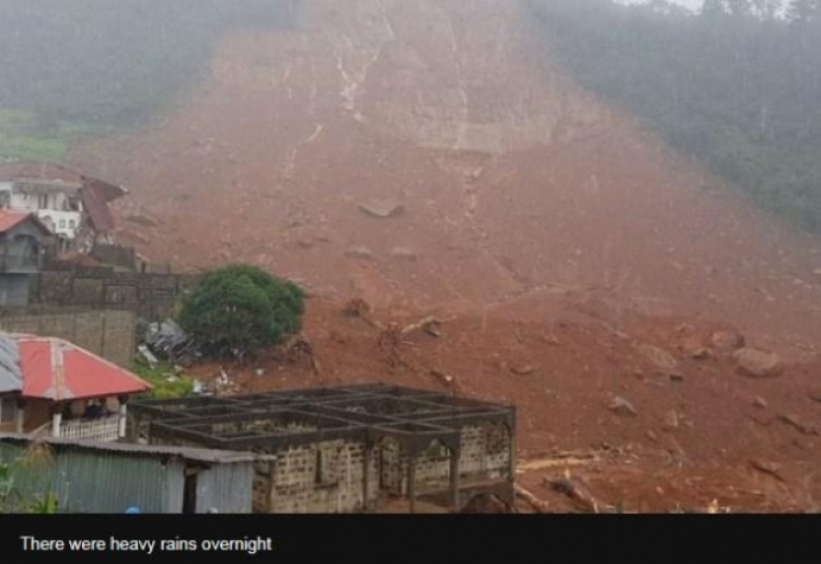 Alarm në Sierra Leone, rrëshqitje masive dherash dyshohet për shumë të vdekur