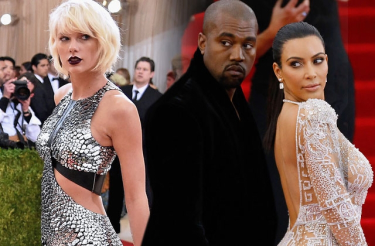 Taylor Swift “thyen rrjetin”, rikthehet fuqishëm duke sulmuar Kim Kardashian dhe Kanye West!