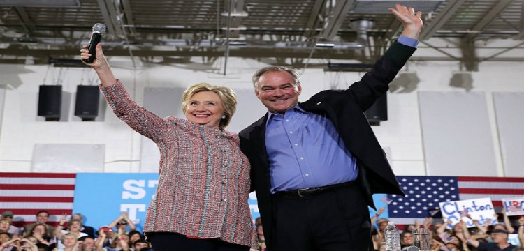 Tim Kaine, përzgjedhja e Clinton për zëvendëspresident