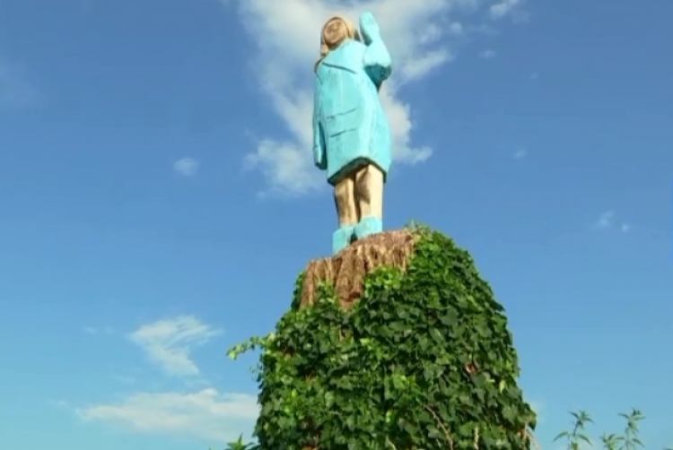 Ironi apo krenari? Në Slloveni ndërtohet statuja kushtuar Melania Trump [VIDEO]