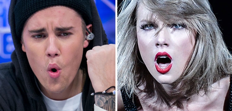 Justin Bieber ironizon Taylor Swift, teksa chaton me Kanye West [FOTO]