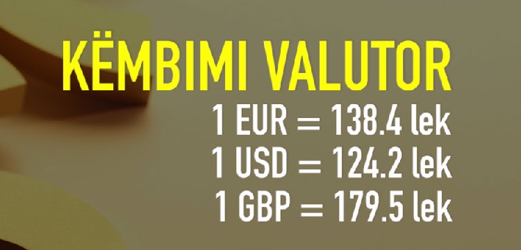 Këmbimi Valutor 17 mars