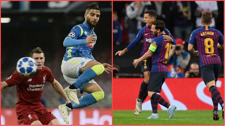 Barcelona “fundos” Tottenhamin në shtëpi, Interi përmbys PSV-në, Insigne nderon Napolin në frymën e fundit! [VIDEO]