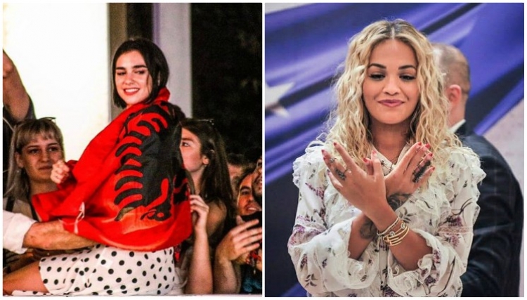 Me detajet KUQ E ZI, Dua Lipa dhe Rita Ora nuk e harrojnë Festën e Pavarësisë, ja si i urojnë shqiptarët!