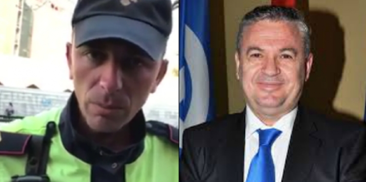 Ish deputeti i PD-së provokon dhe ofendon, polici ruan etikën deri në fund [VIDEO]