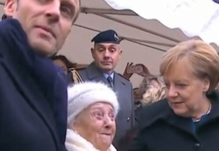 Jeni zonja Macron? E moshuara ngatërron Merkel me gruan e presidentit francez [VIDEO]