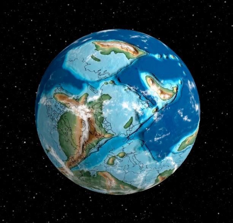 Ja pamja e tokës në harkun e miliona viteve