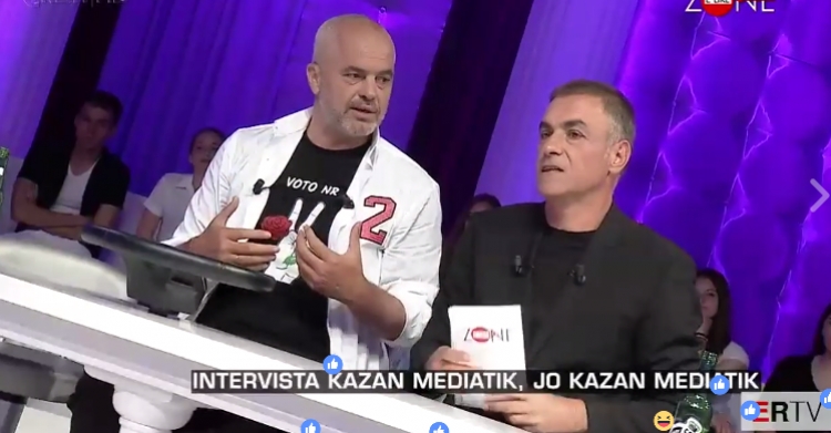 “Kazan mediatik, jo kazan mediatik?”, ja si u përgjigj Rama për emisionet e njohura në vend