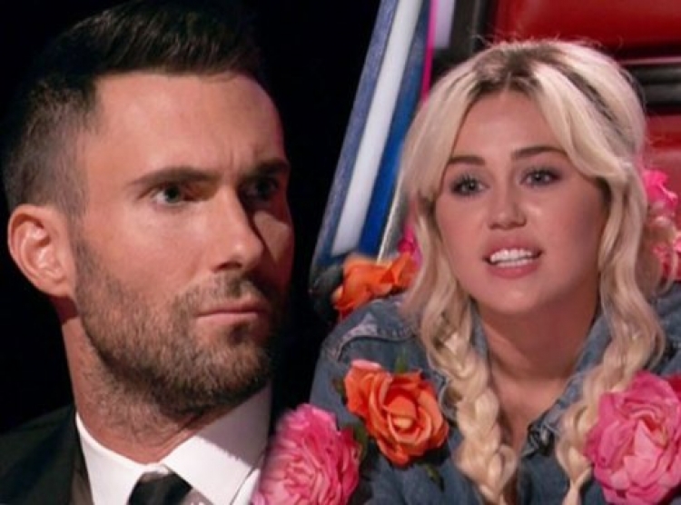 Ajo nuk mund të zbutet !Fëmija i egër  Miley Cyrus në luftë me anëtarin e 'The Voice' [VIDEO]