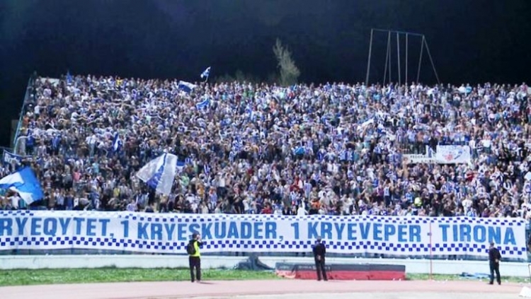 Rikthehen në finalen e Kupës, “Tirona Fanatics”, “demaskojnë” presidentin Halili [FOTO]