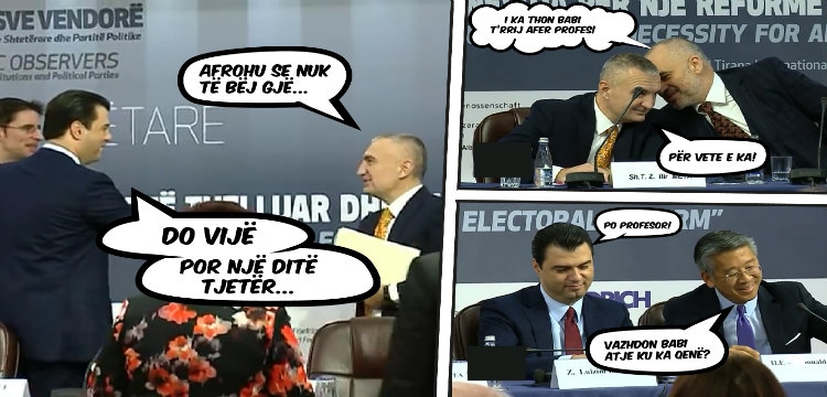 Pak humor me politikanët 