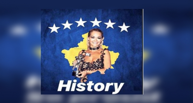 Rita Ora: Të bësh historinë, kaq krenare!