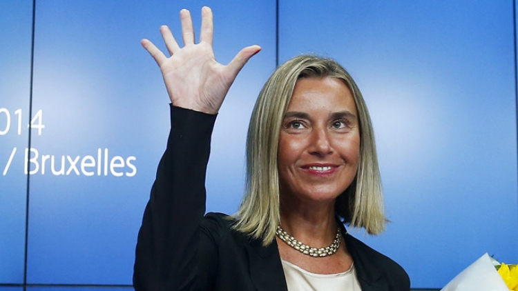 Federica Mogherini takim në Presidencë me Ilir Metën për 30 minuta