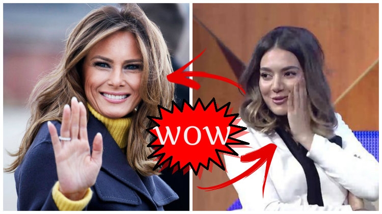 Me siguri nuk e kishit vënë re! Elvana Gjata dhe Melania Trump kanë këtë të përbashkët këtë DETAJ që sapo na e zbuloi vetë këngëtarja [FOTO]