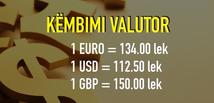 Këmbimi valutor për sot data 30 nëntor 2017