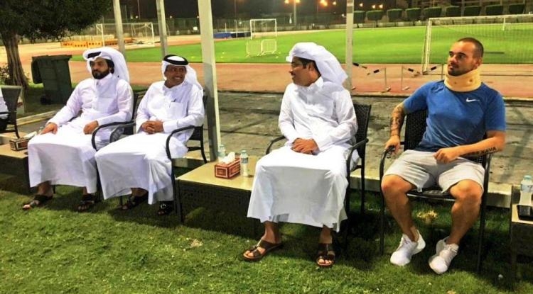 Wesley Sneijder shpëton mrekullisht nga vdekja në Katar