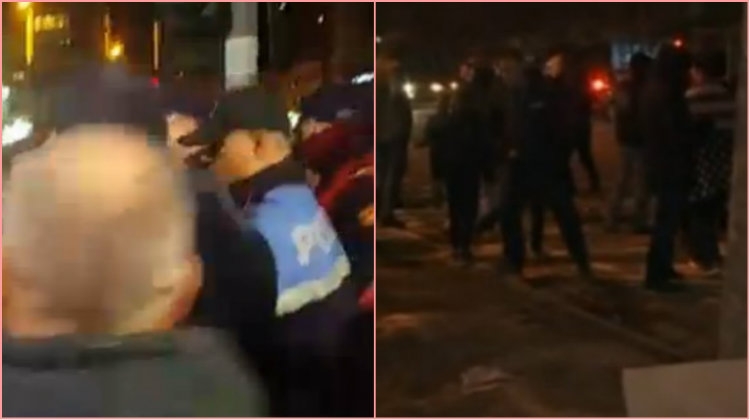 Momenti i tensionit! Banorët përplasen me policinë, shoqërohen 5 protestues të Unazës së Re! [VIDEO]