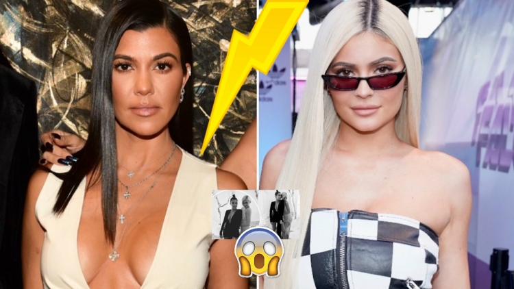 Sherr midis motrave?! Çfarë ka ndodhur midis Kourtney Kardashian dhe Kylie Jenner në ceremoninë private[FOTO]