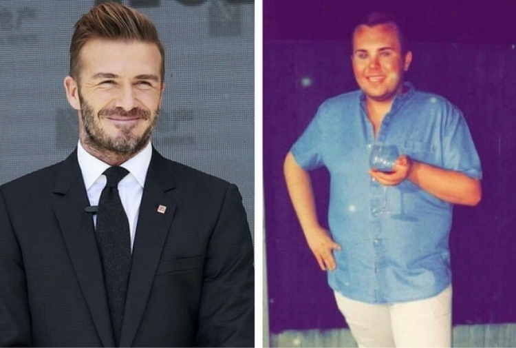 Adoleshenti britanik i “çmendur” pas David Beckham, shpenzon 20000£ për t’i ngjarë atij [FOTO]