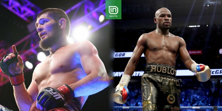 Përballja më e madhe në historinë e njerëzimit duket se po vjen! Khabib i bën ftesë Floyd Mayweather: “Në xhungël...”