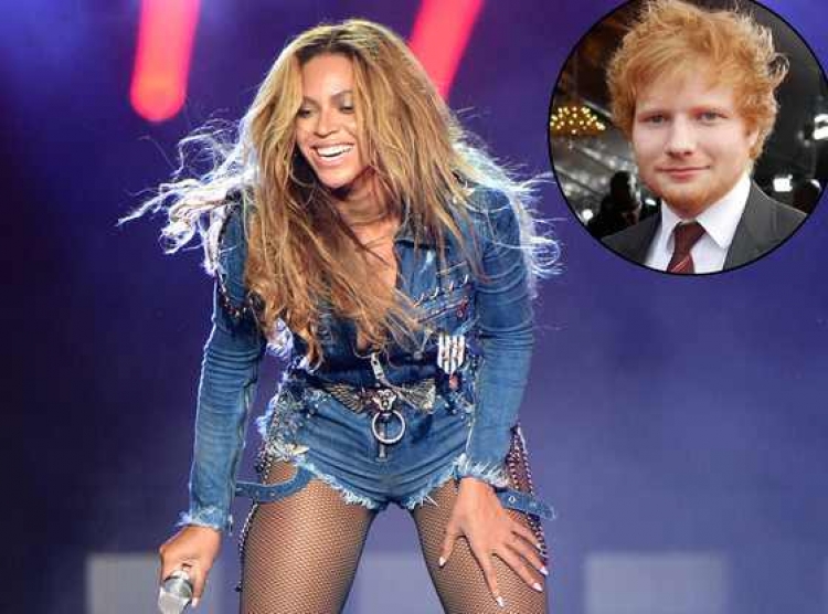 Upss! Ed Sheeran zbulon një sekret të çuditshëm për Beyoncen [FOTO]