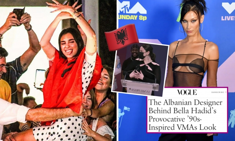 Dua Lipa krenare që vishet nga stilistja shqiptare që fitoi çmimin kryesor të “Louis Vuitton”!