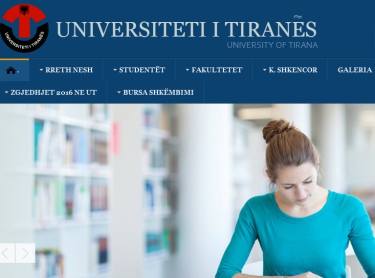 REPORTIN’, çudira gjuhësore në portalin e Universitetit të Tiranës [FOTO]