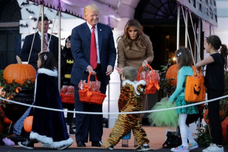 Ja si duket Shtëpia e Bardhë në festën e Halloween, shikoni çfarë po ndodh [FOTO]