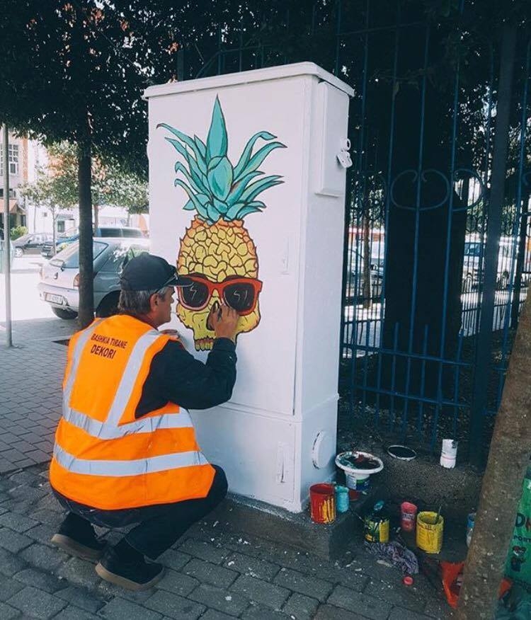 Art Street në Tiranë. Veliaj: “Frutat nuk i gjeni vetëm te Pazari i Ri”