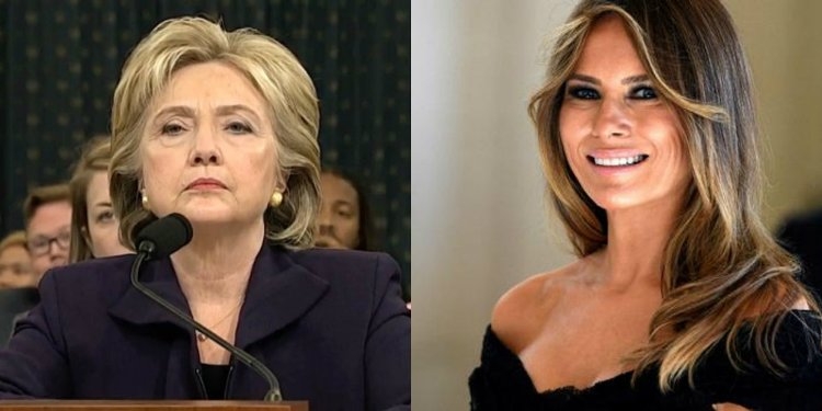 Melania Tump, sfidon Hillary Klinton dhe të gjitha femrat e tjera me veshjen e saj edhe pse në ''zi'' [FOTO][VIDEO]