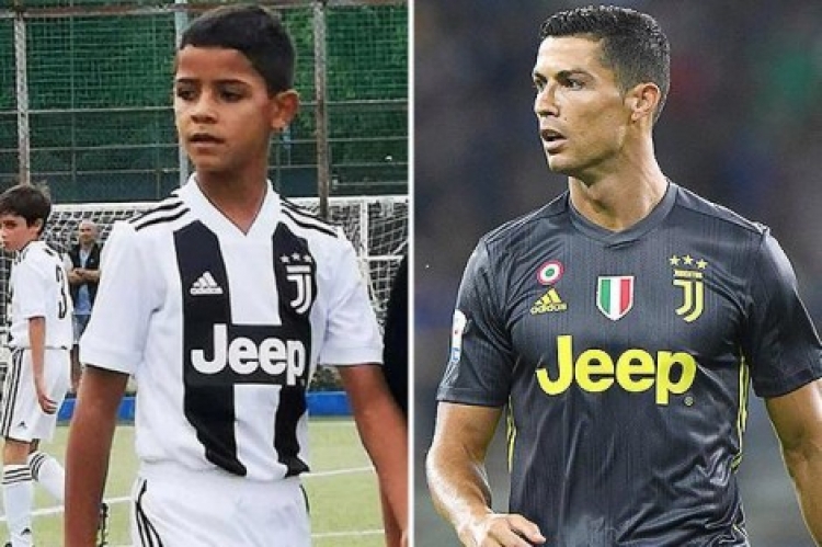 Cristiano JR po bëhet gati të zvëndësojë babain e tij, shikoni golat që shënon!