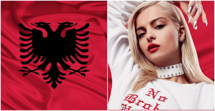 Bebe Rexha publikon videoklipin e ri, shfaqet me ngjyrat e flamurit shqiptar [VIDEO]
