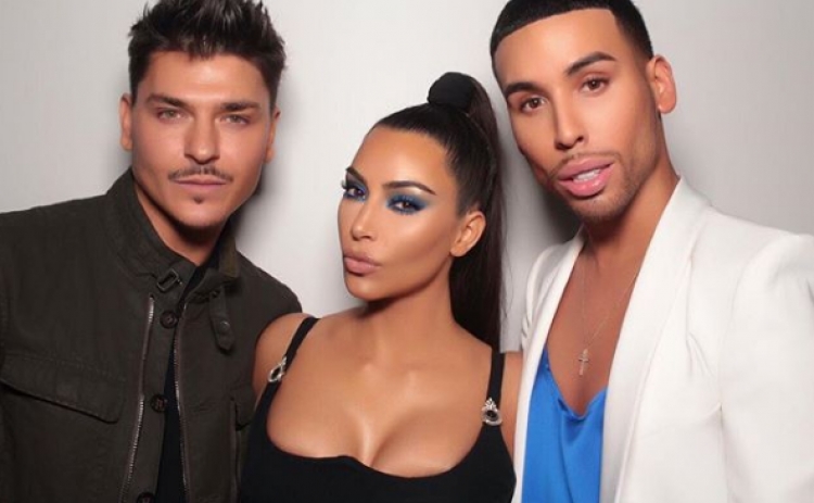 Grimieri i Kim Kardashian i bën këtë dhuratë këngëtares shqiptare [FOTO]