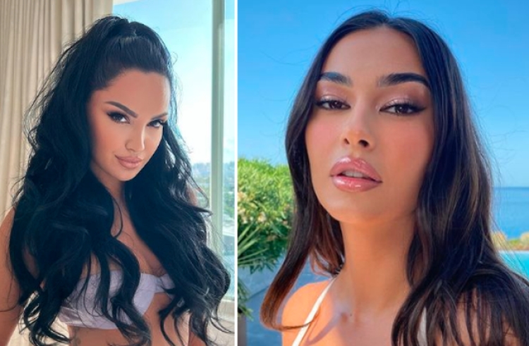 Kujt i shkon më shumë? Samanta dhe Adrola bëjnë xing me fustanin stil barbi