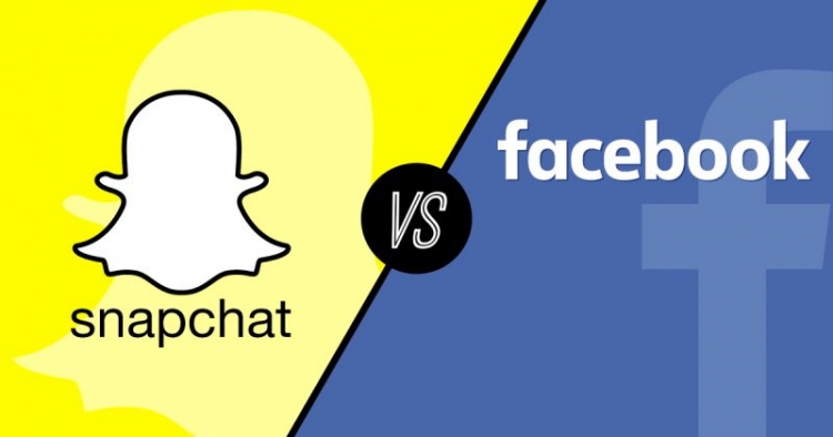 Facebook “i shpall luftë” Snapchat-it