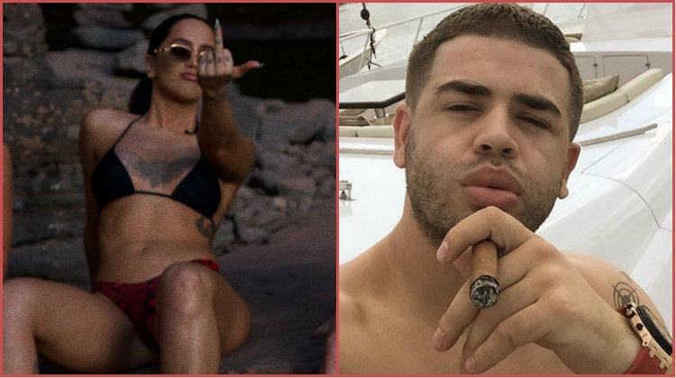 Upss! Dafina Zeqiri publikon foton seksi me bikini, Noizy kap detajin dhe ''tallet'' me të, shihni si ia kthen ajo [FOTO]
