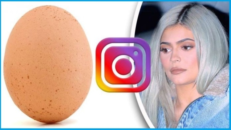 Një vezë sfidon Kylie Jenner, kush qëndron pas llogarisë së vezës që theu rekordin  në 'Instagram' [FOTO]