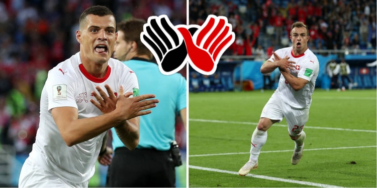 Festimi me shqiponjë nga Xhaka dhe Shaqiri vazhdojnë të eklipsojnë kombëtaren Zvicerane, por fjalët që fliten për to nuk do t’ju pëlqejnë aspak!