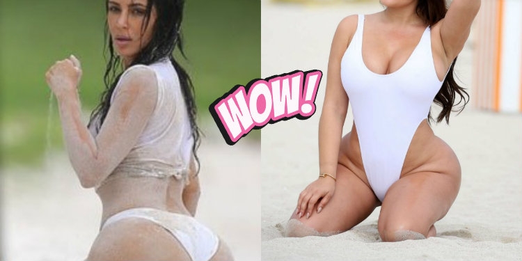 Konkurente e rrezikshme! Modelja ruse sfidon hapur Kim Kardashian për format bombastike [FOTO]