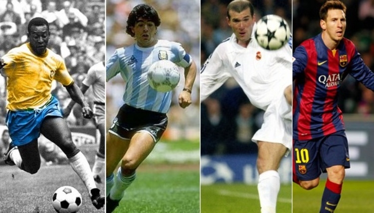 10 futbollistët më të mirë të të gjitha kohërave, zbulojini [EMRAT]
