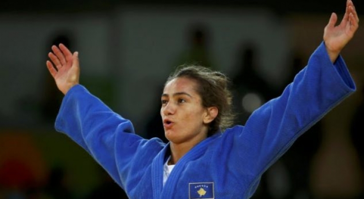 Krenaria e Shqiptarisë, Majlinda Kelmendi merr një tjetër medalje dhe ngre flamurin kosovar në Tel Aviv